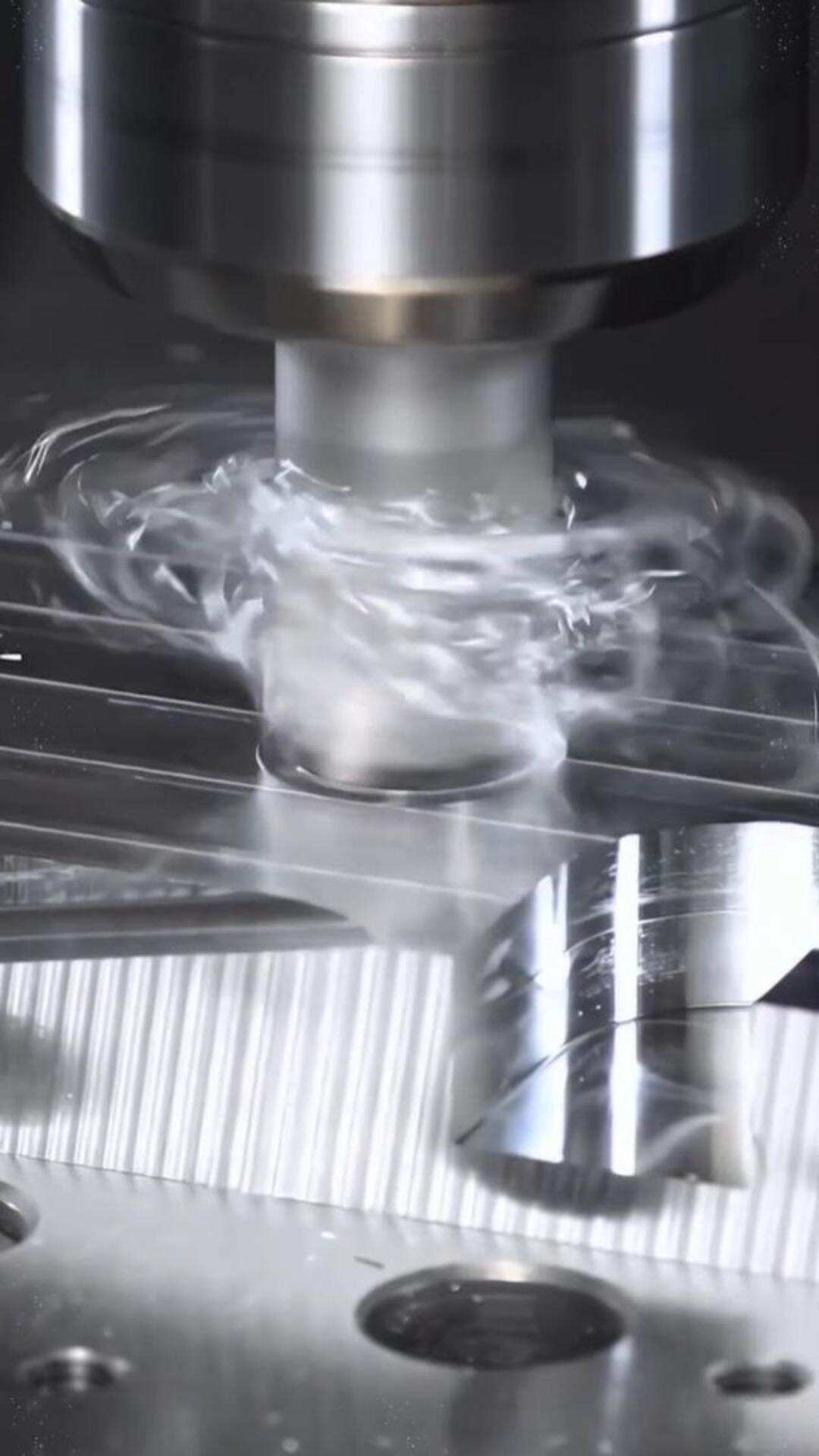 High-Precision CNC Milling Operations in Action